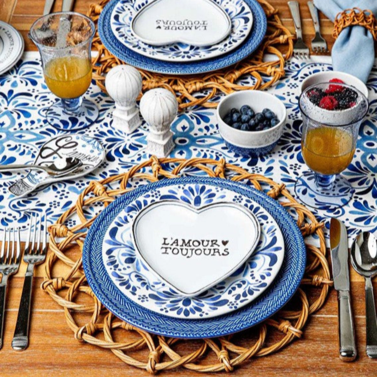 Juliska L'Amour Toujours 7" Heart Tray