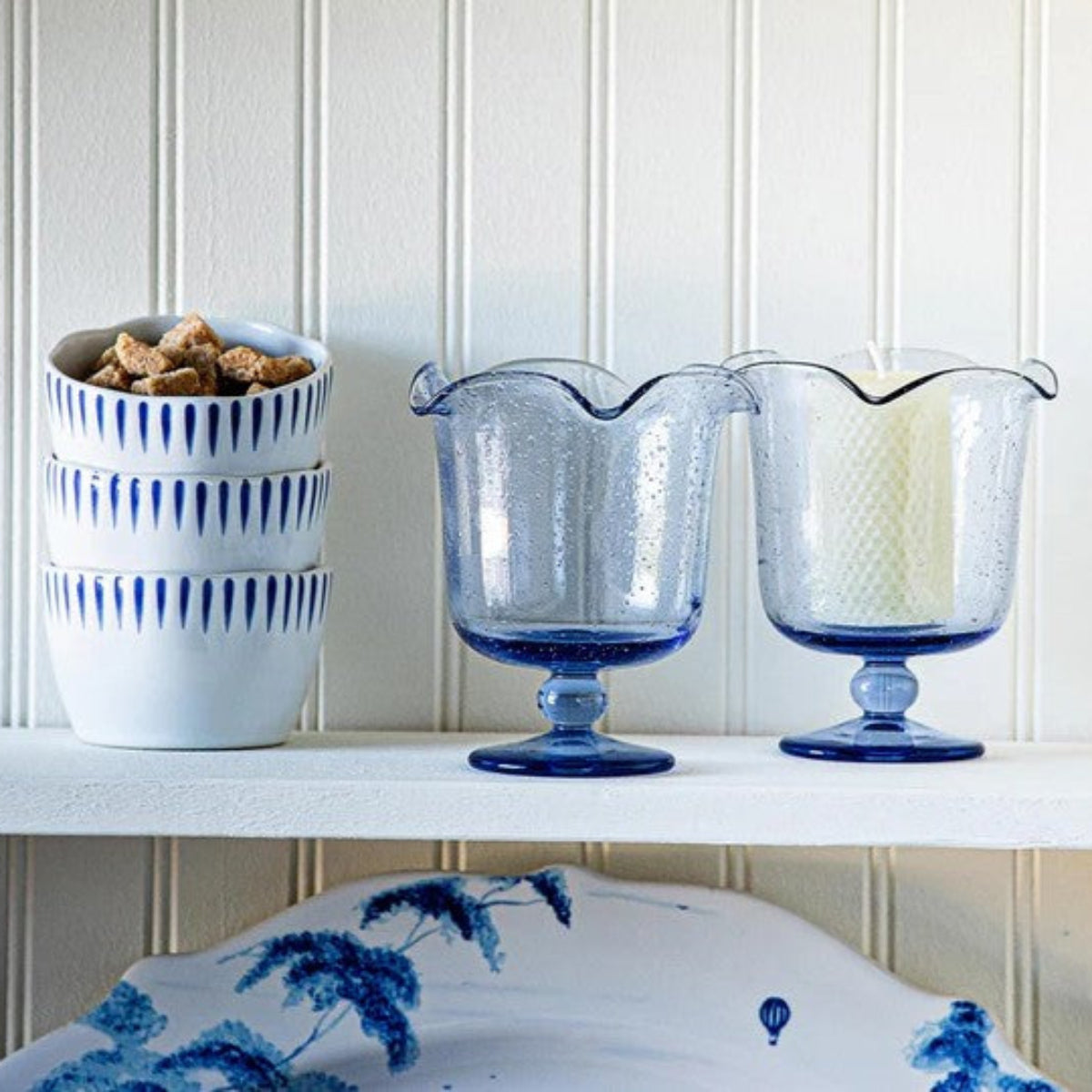 Juliska Sitio Stripe Ramekin - Delft Blue