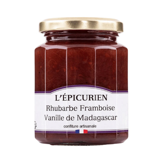 L'Epicurien Rhubarb Raspberry Vanilla Preserve