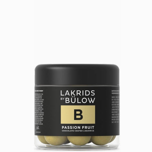 Lakrids by Bülow Passionfruit White Chocolate Coated Gourmet Licorice -Small