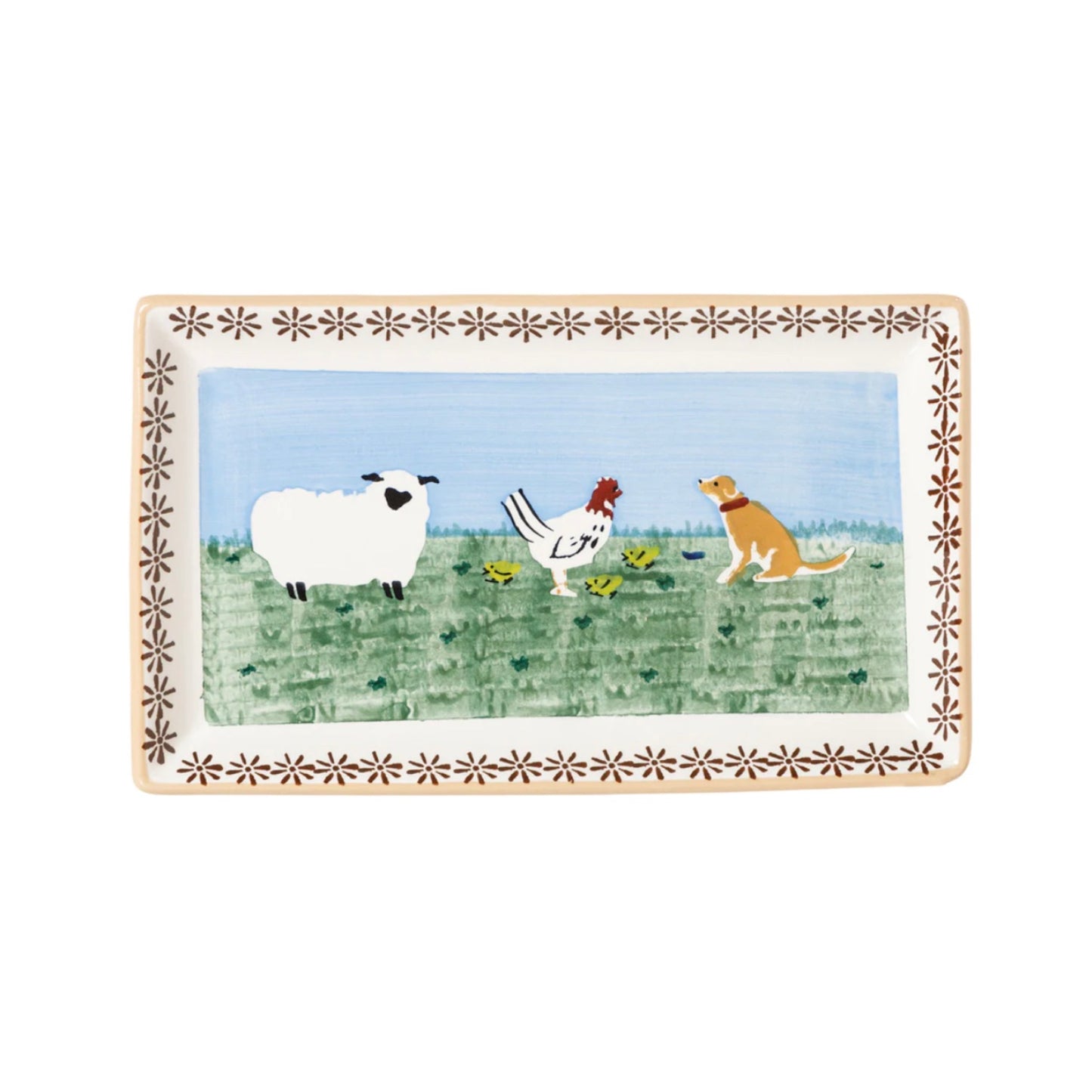 Landscape Medium Rectangle Plate