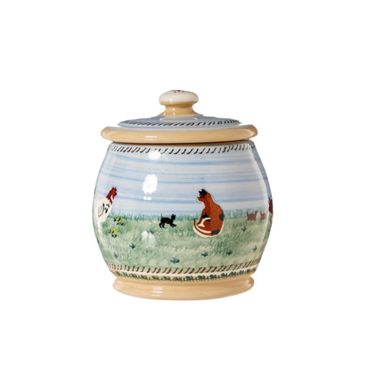 Landscape Small Round Jar