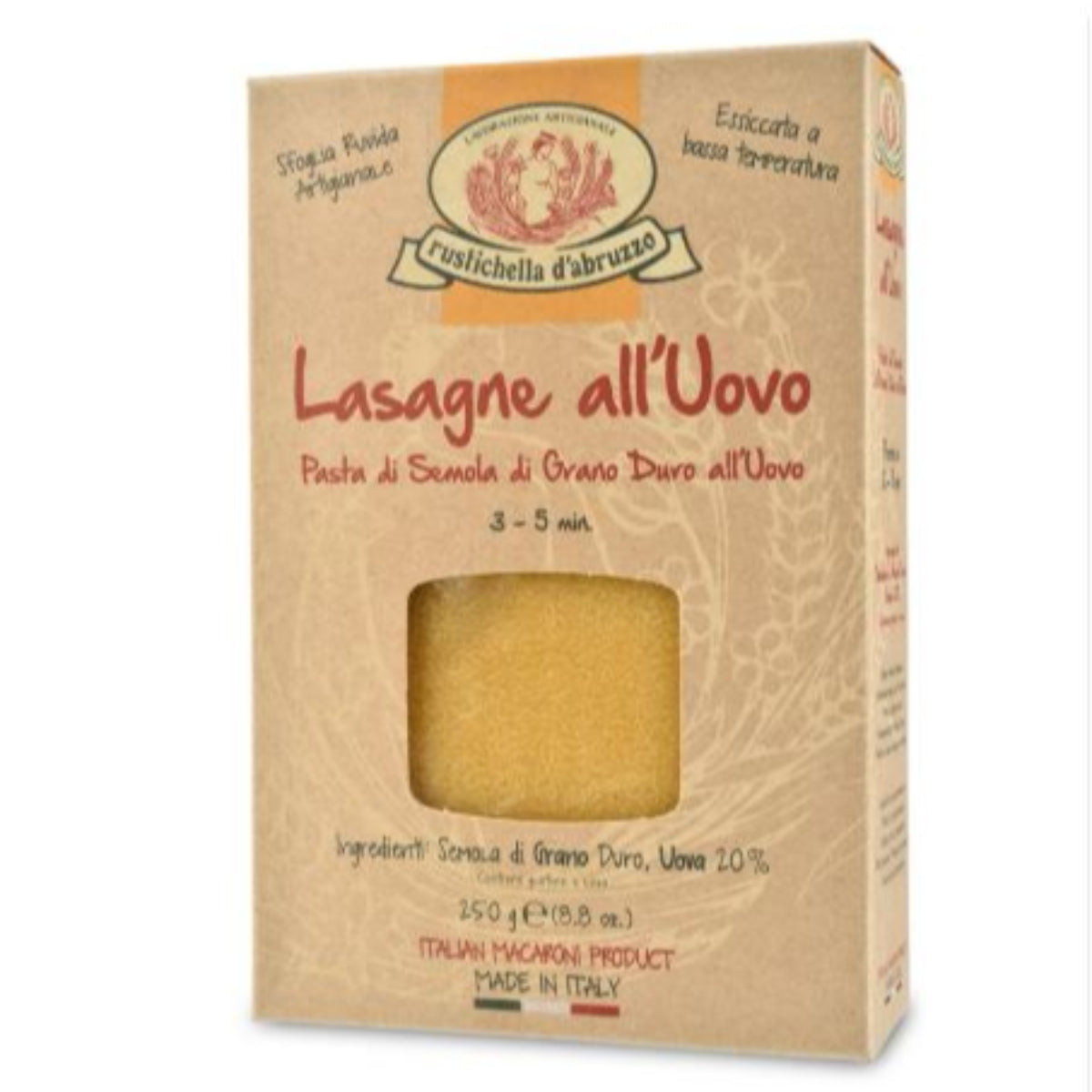 Egg Lasagna Sheets by Rustichella d'Abruzzo