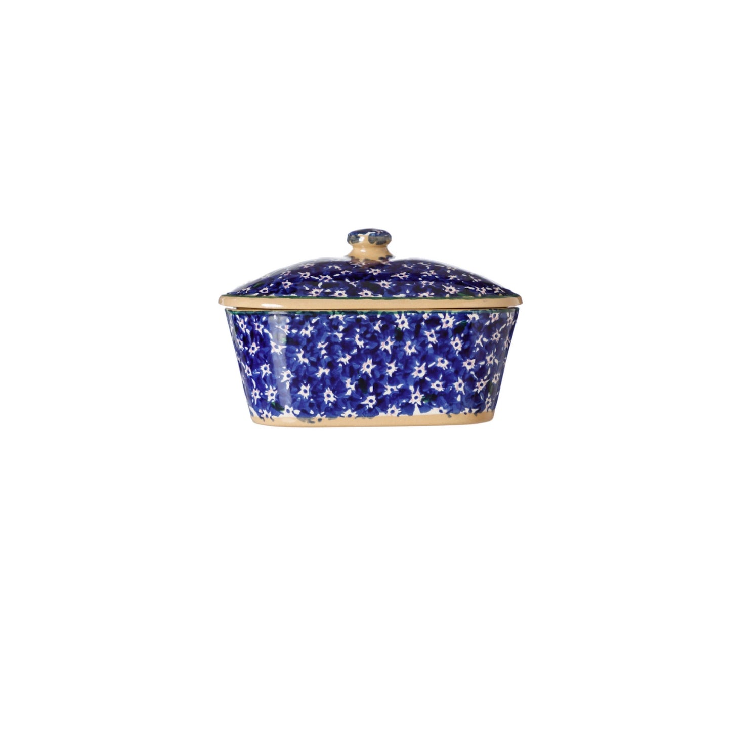 Lawn Dark Blue Butterdish