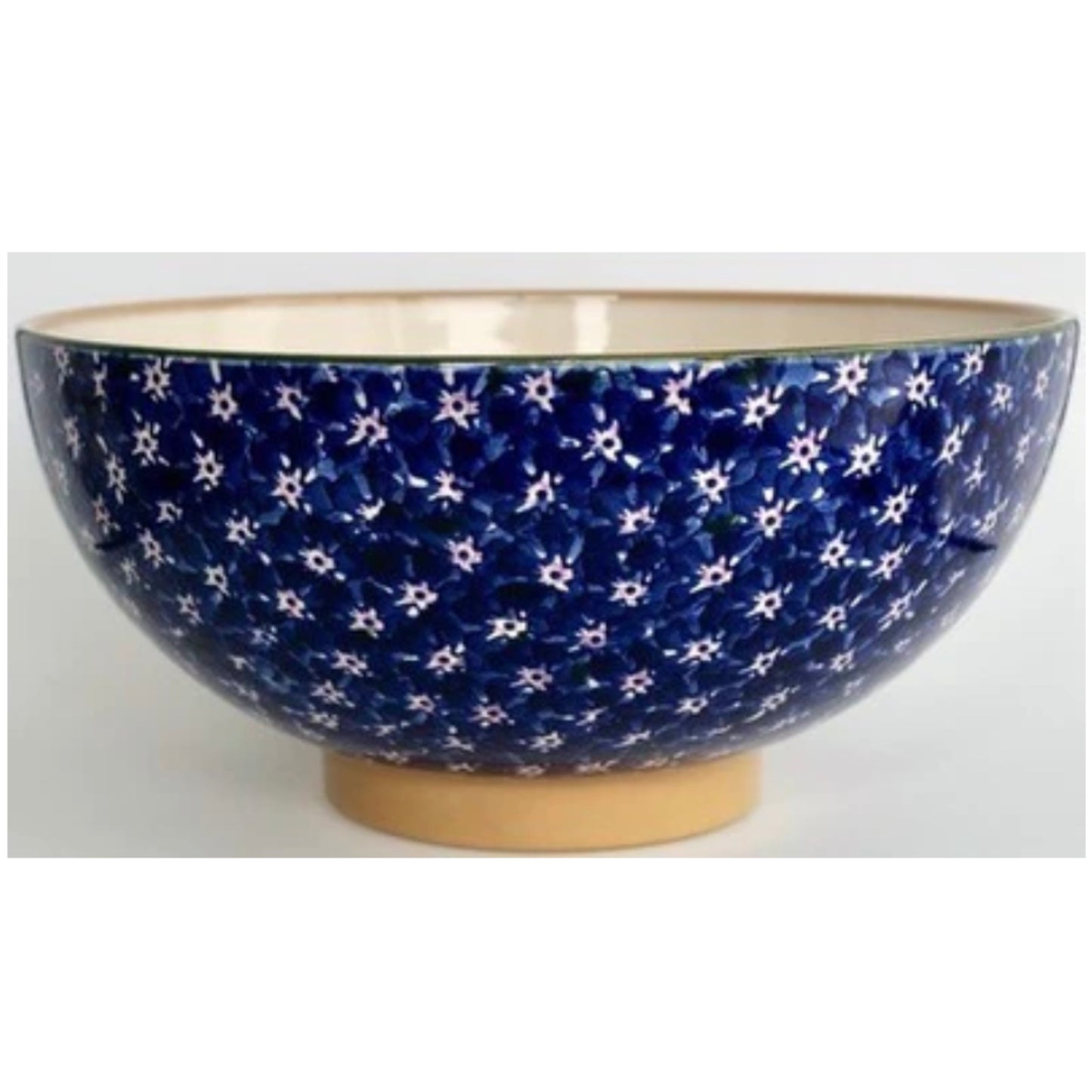 Lawn Dark Blue Salad Bowl - New Style