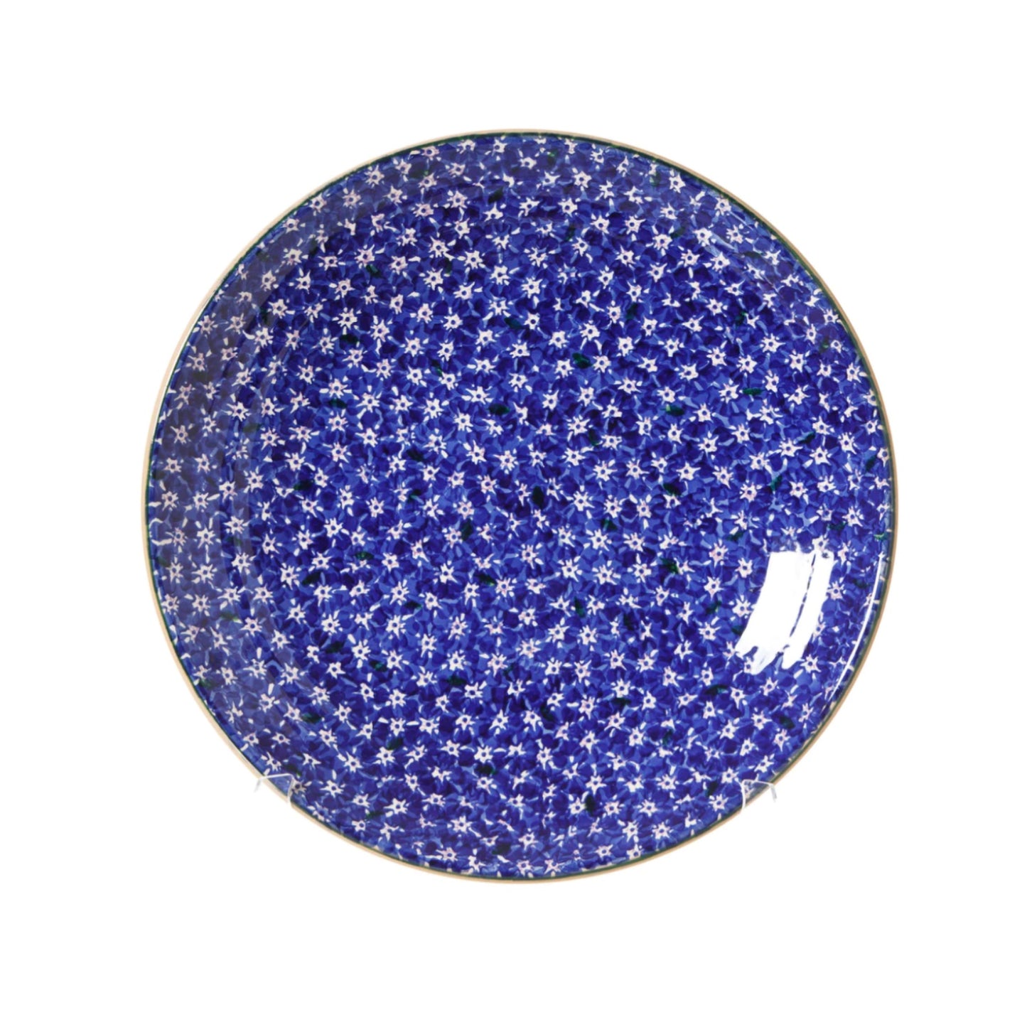 Lawn Dark Blue Shallow Dish