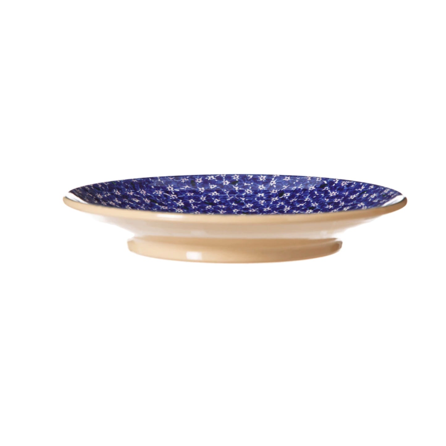 Lawn Dark Blue Shallow Dish