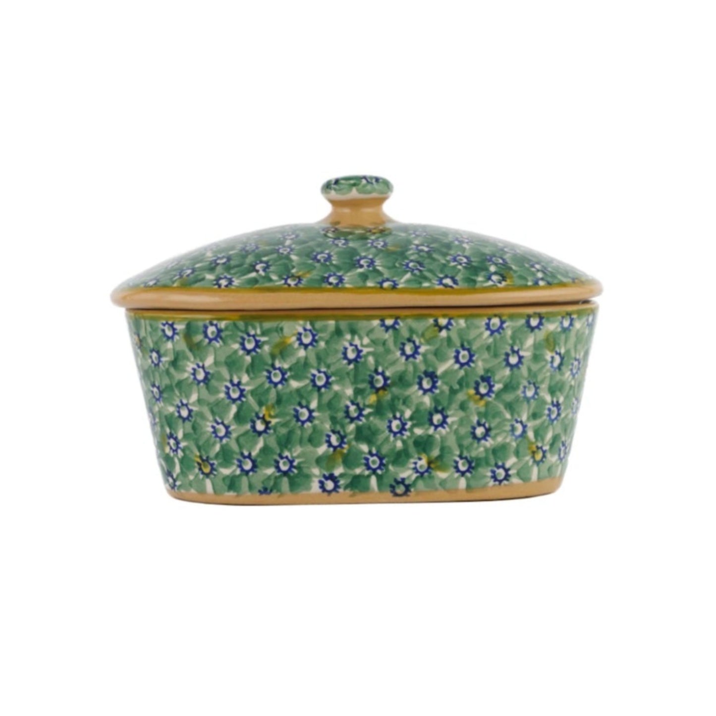 Lawn Green Butterdish