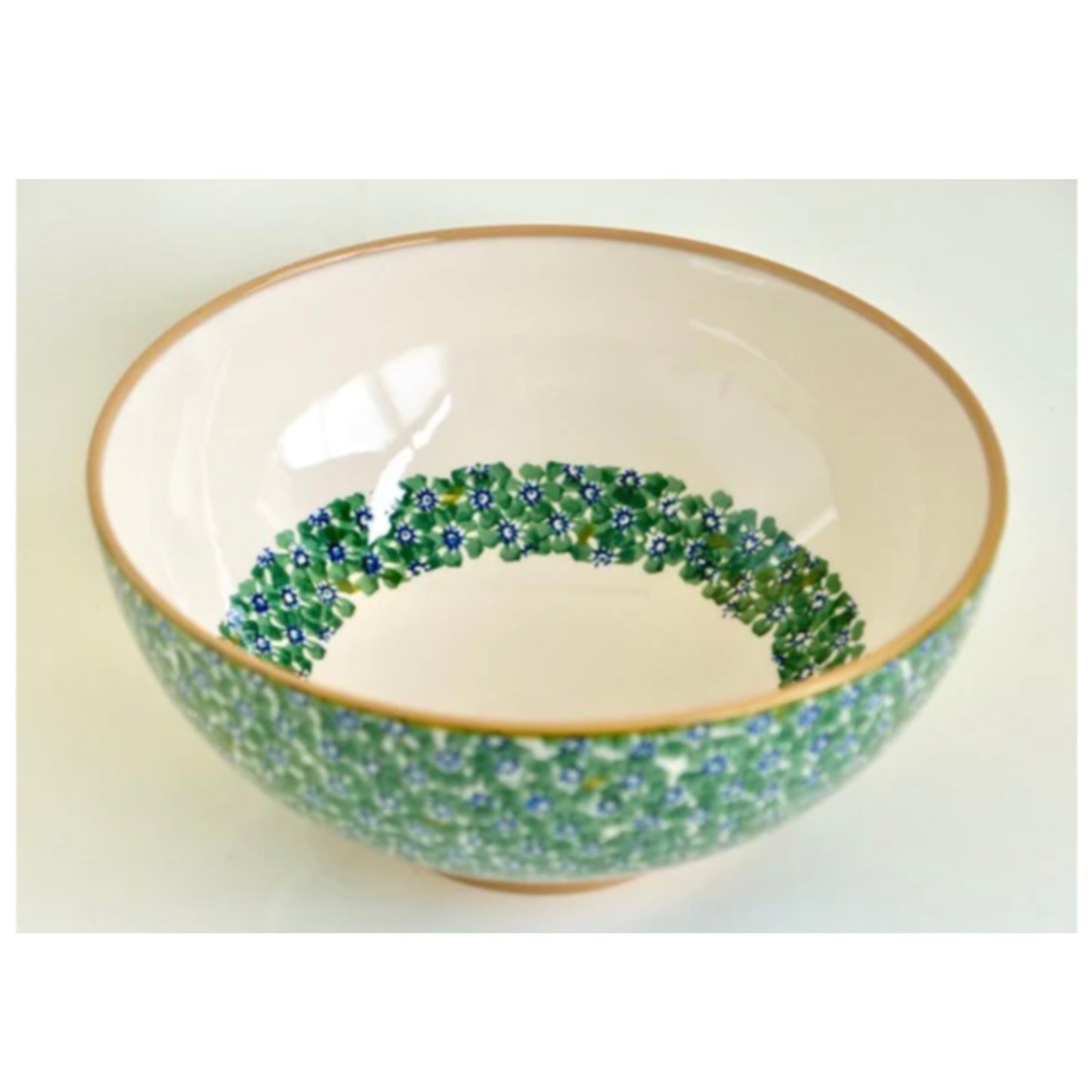 Lawn Green Salad Bowl - New Style