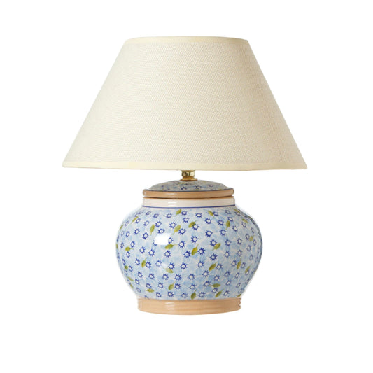 Lawn Light Blue 5" Lamp Base