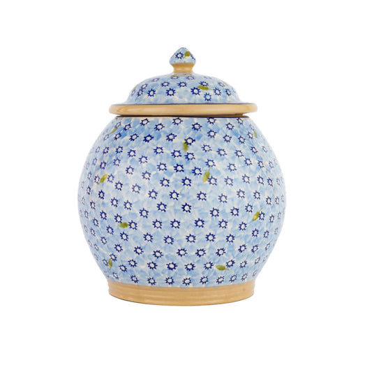 Lawn Light Blue Cookie Jar