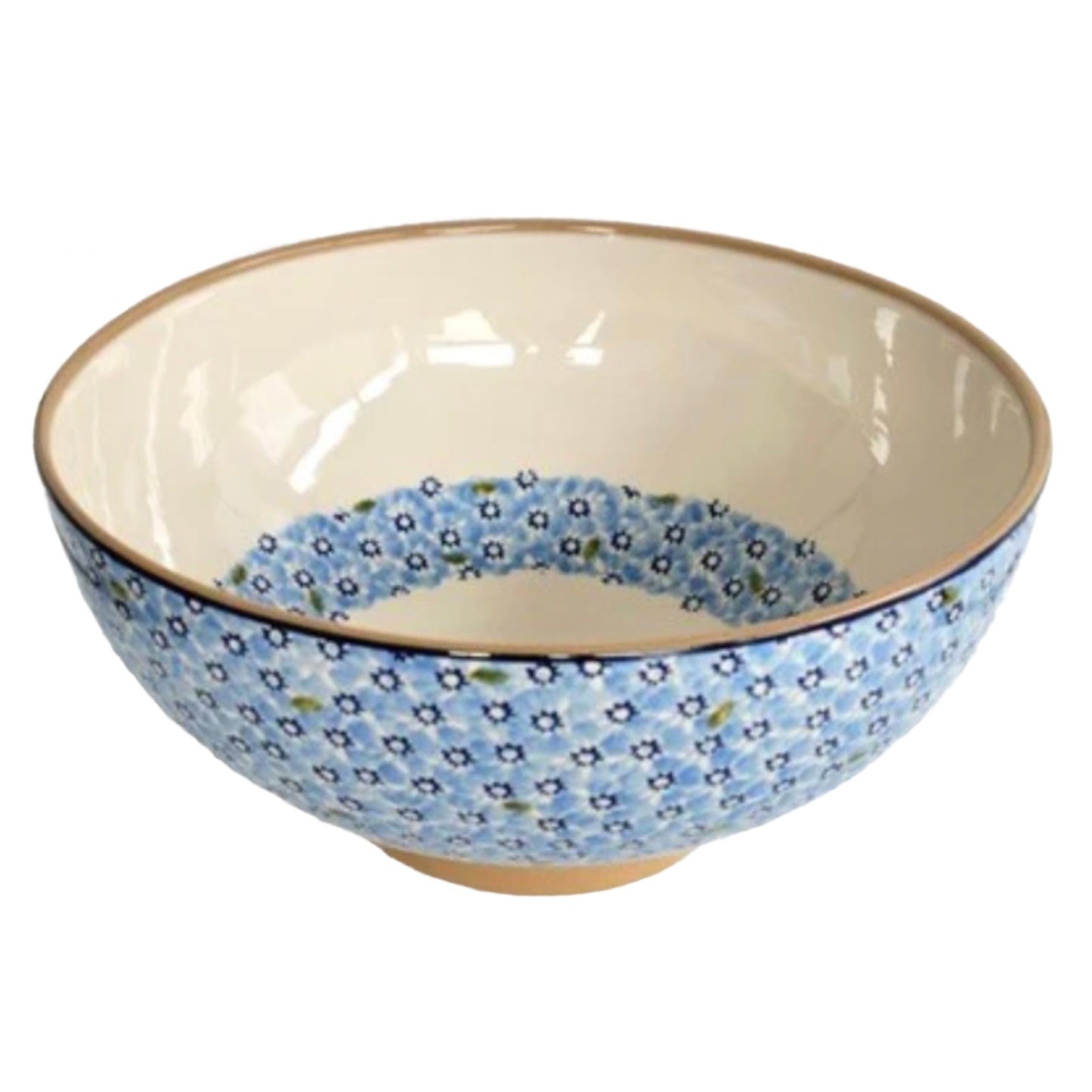 Lawn Light Blue Salad Bowl - New Style