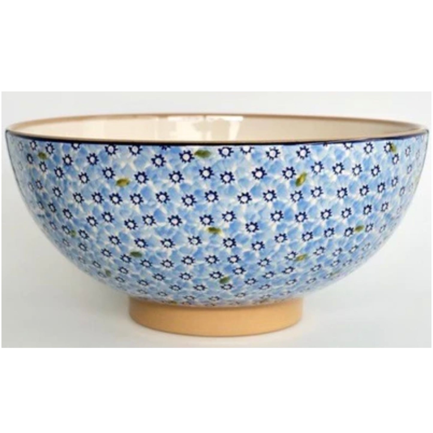 Lawn Light Blue Salad Bowl - New Style