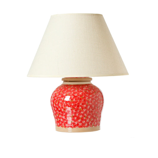 Lawn Red 7" Lamp Base