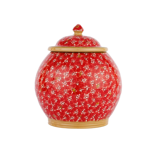 Lawn Red Cookie Jar