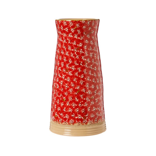 Lawn Red Large Tapered Vase