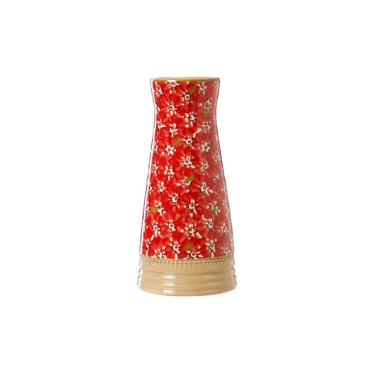 Lawn Red Small Tapered Vase