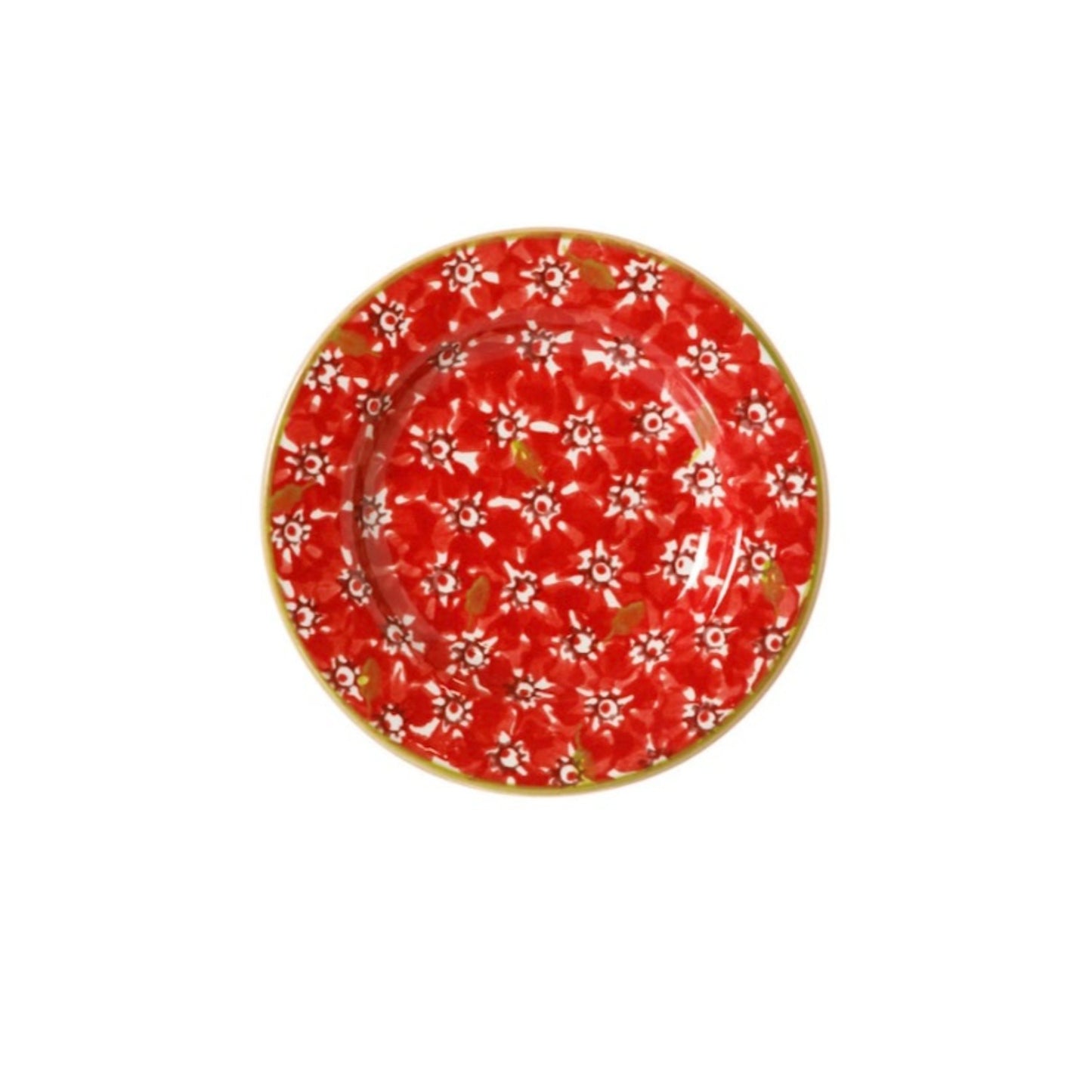 Nicholas Mosse Lawn Red Tiny Plate