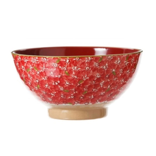 Lawn Red Vegetable Bowl - Retired Style