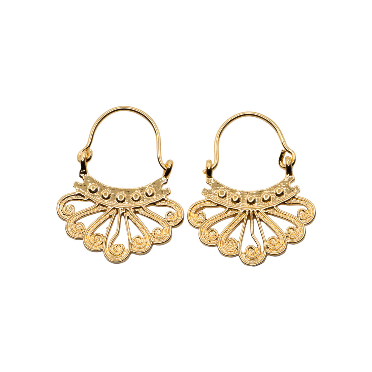 Golden Celtique Earrings