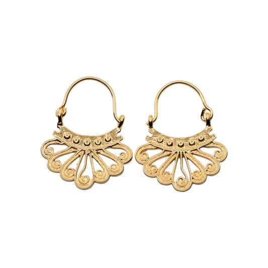 Golden Celtique Earrings