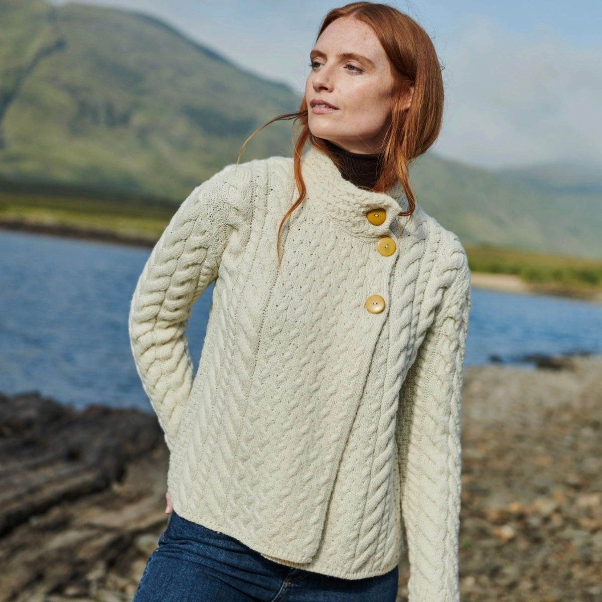 Louisburgh Cardigan Cream