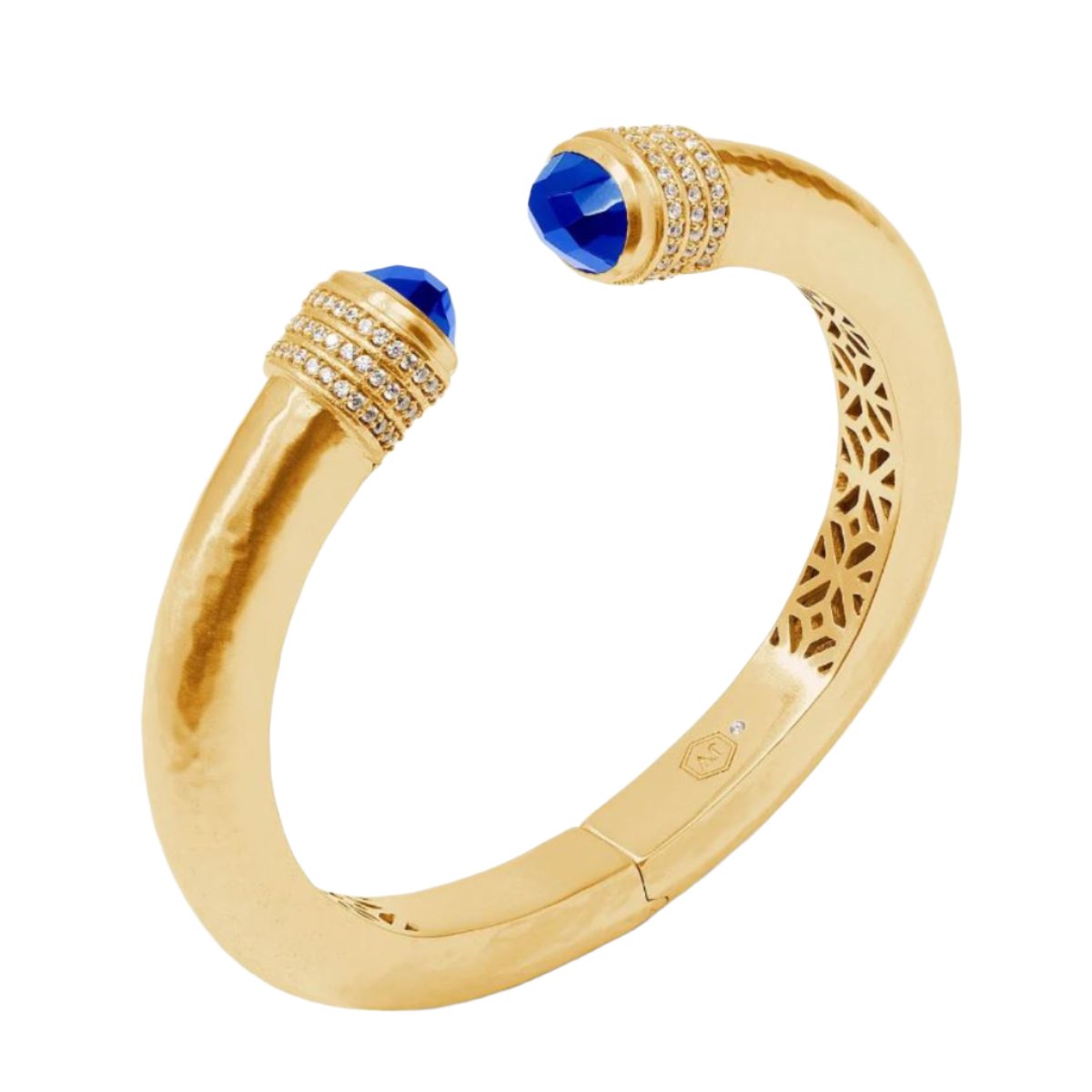 Julie-Vos-Luna-Demi-Cuff-Sapphire-Blue