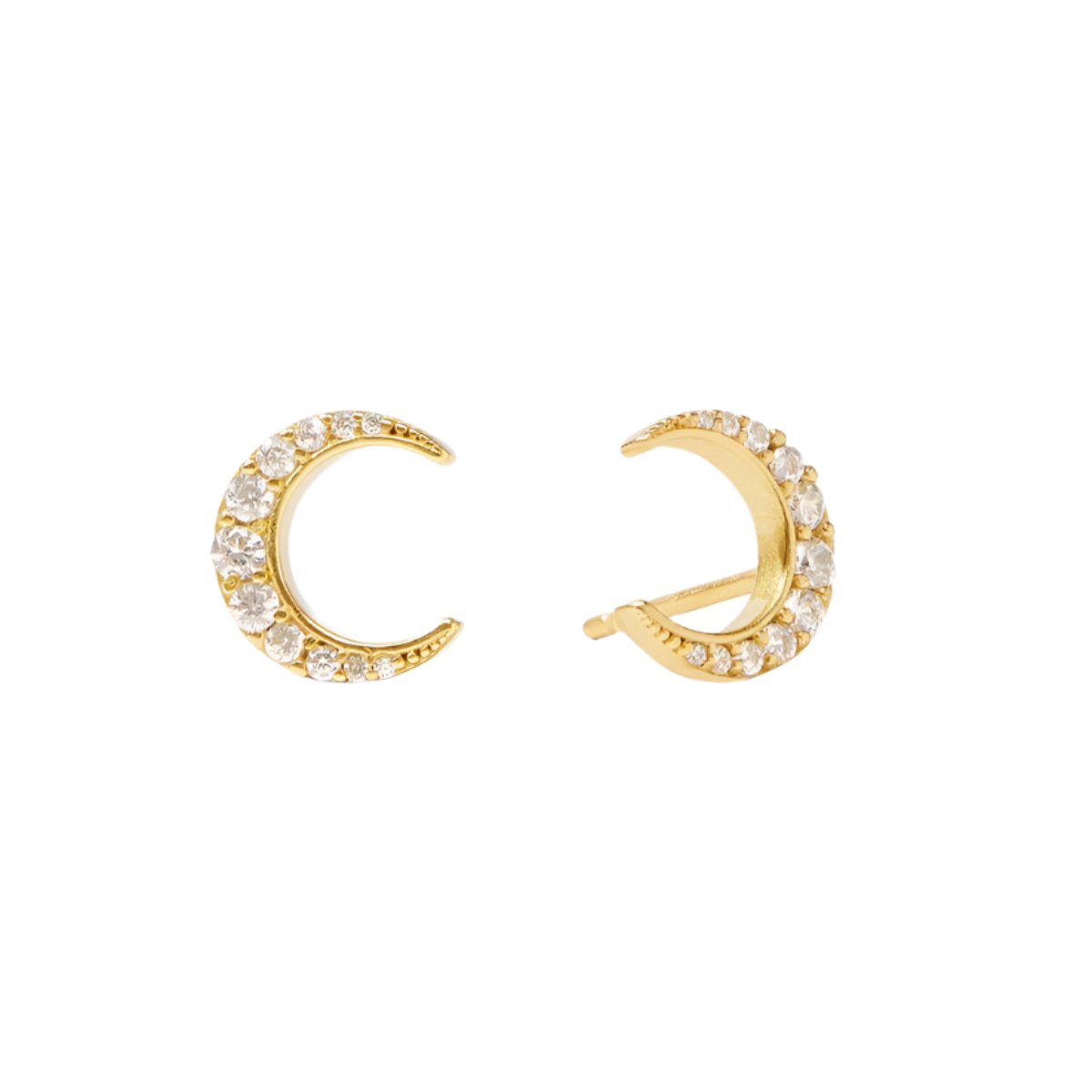 Julie-Vos-Luna-Stud-Earrings