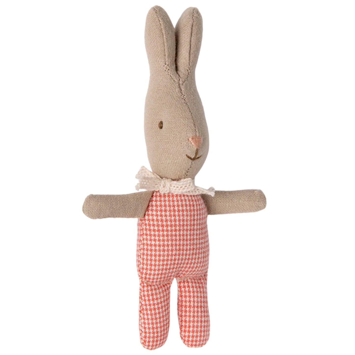 Maileg Rabbit My, Red Check