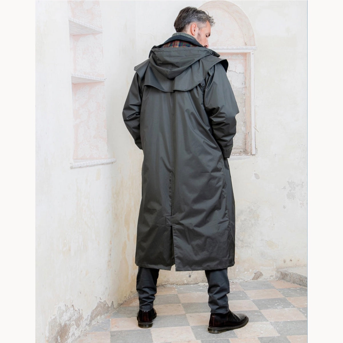 Men's Lambourne Waterproof Coat - Olive