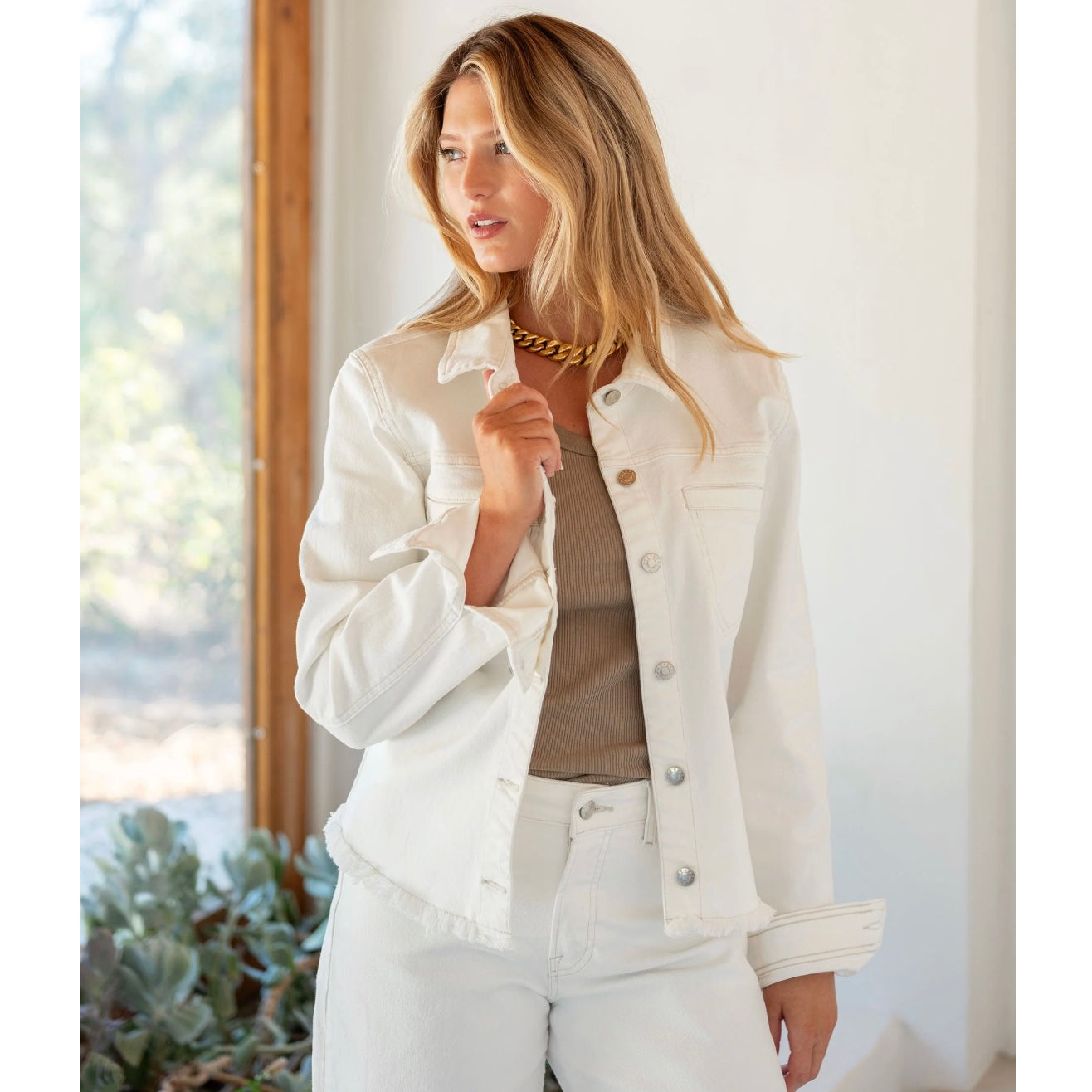 Mersea Ford Jacket - Coco Sailor Jacket - White Shell