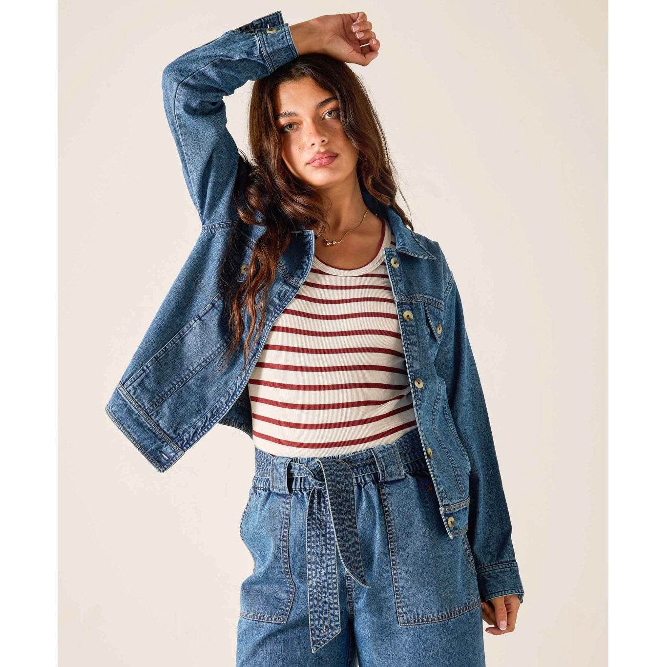 Mersea Ford Jacket - Washed Chambray