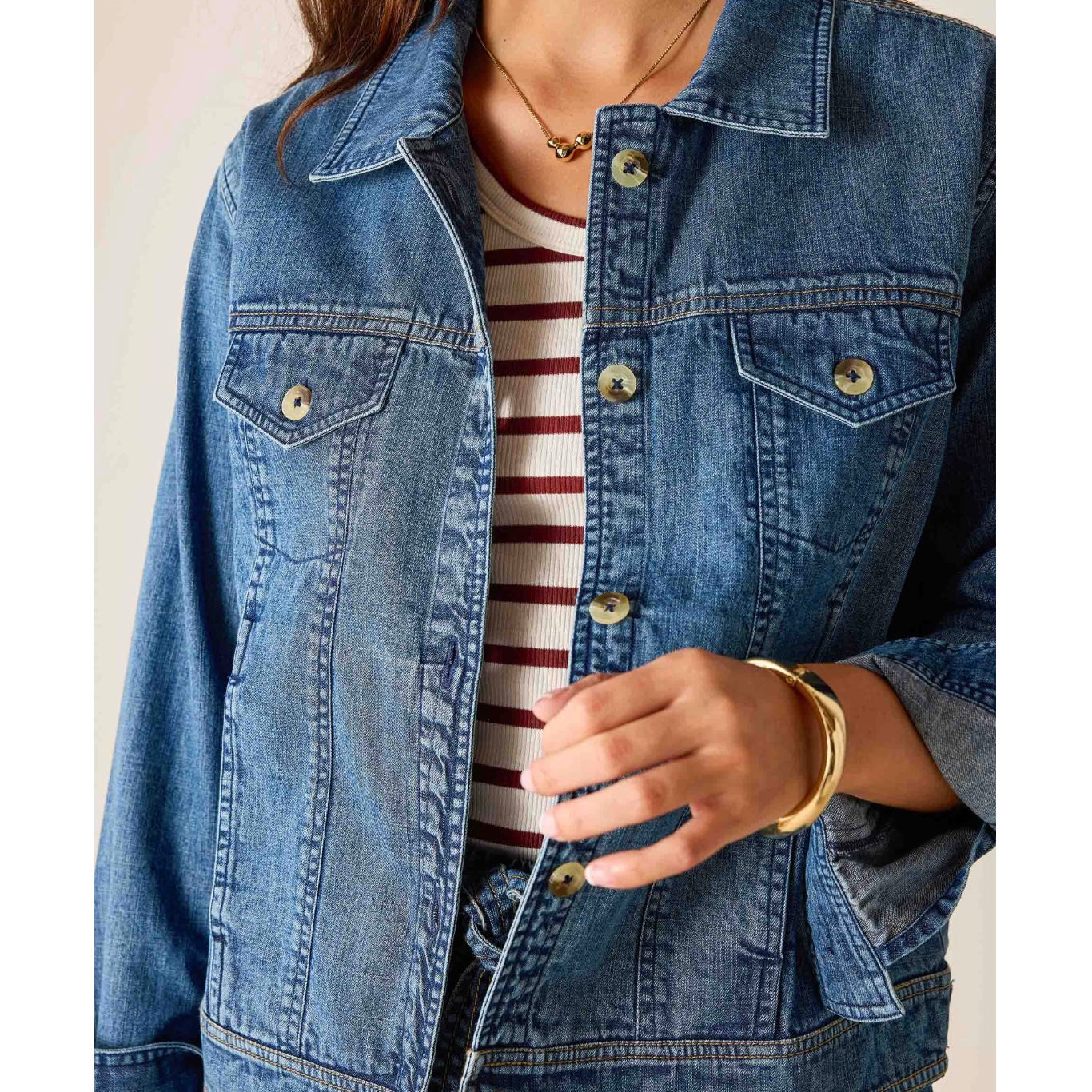 Mersea Ford Jacket - Washed Chambray