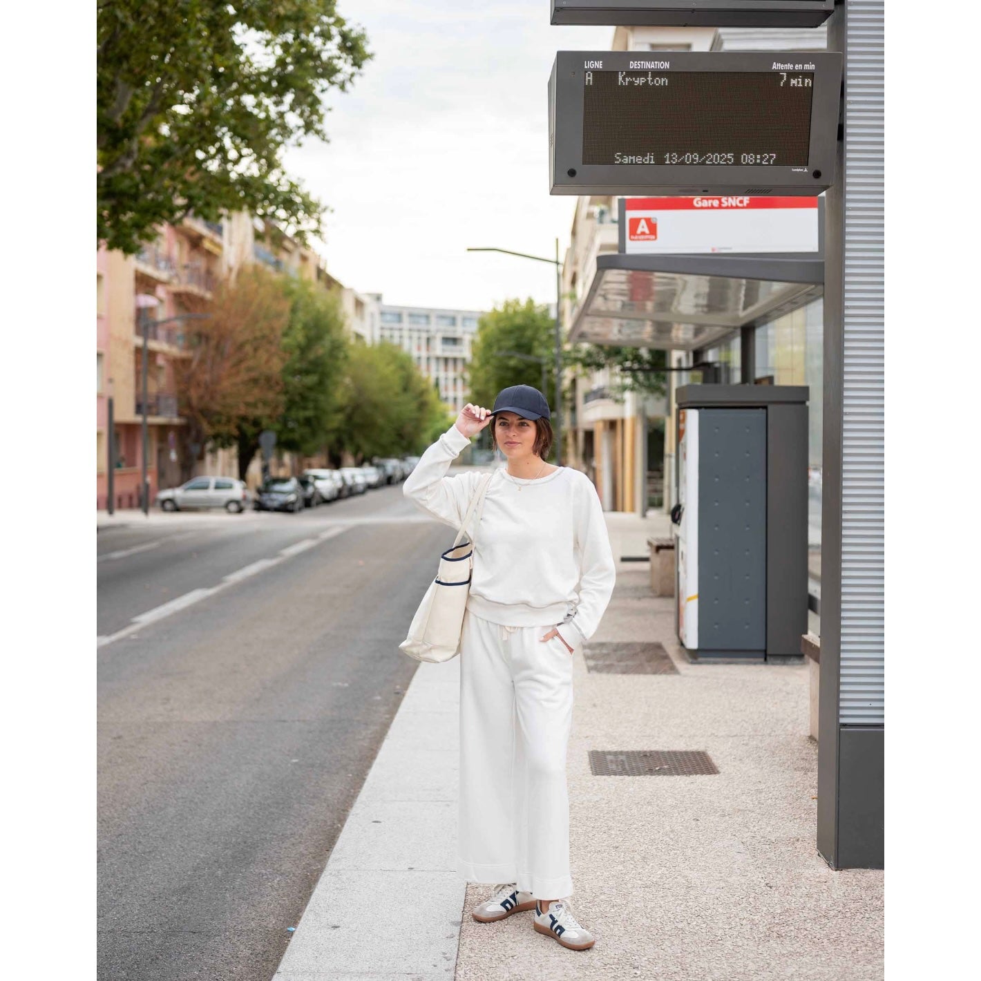 Mersea Frenchie Wide Leg Pant - White