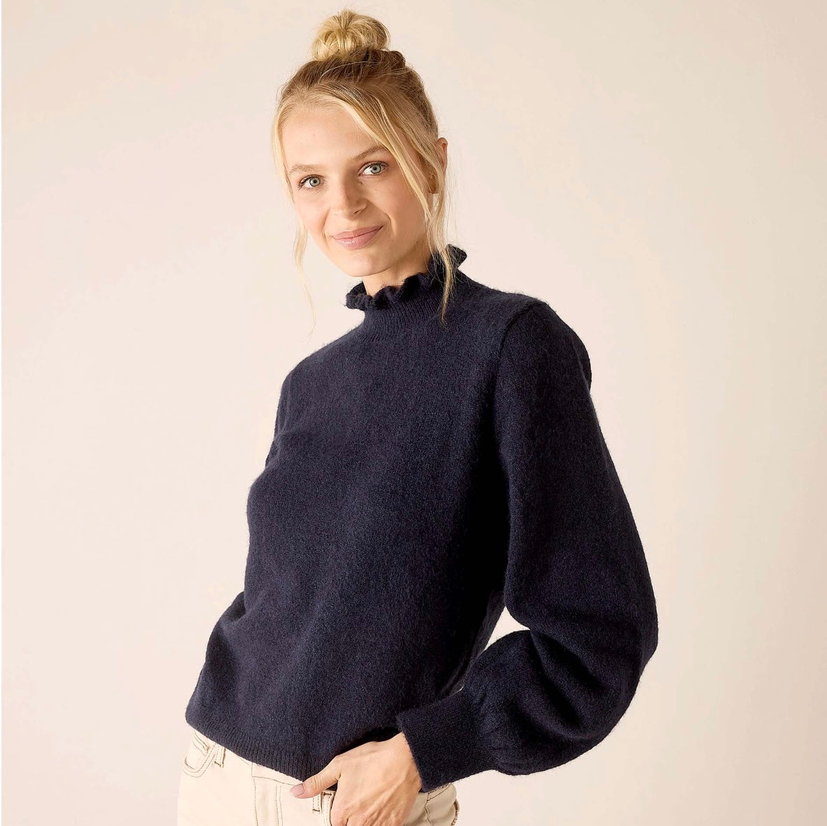 Mersea Sabrina Sweater - Navy