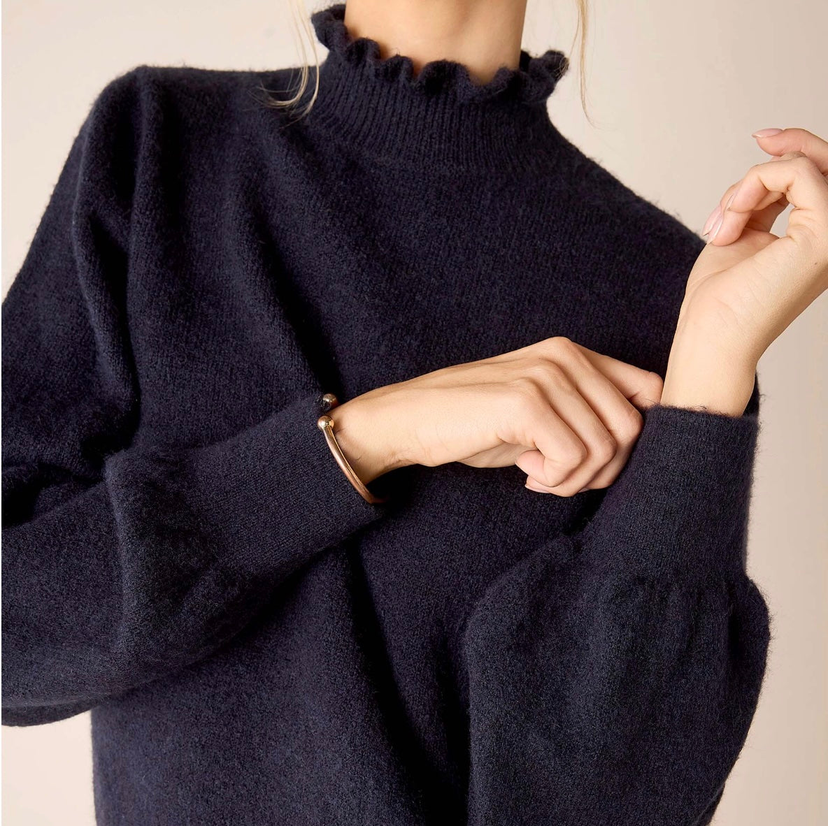 Mersea Sabrina Sweater - Navy