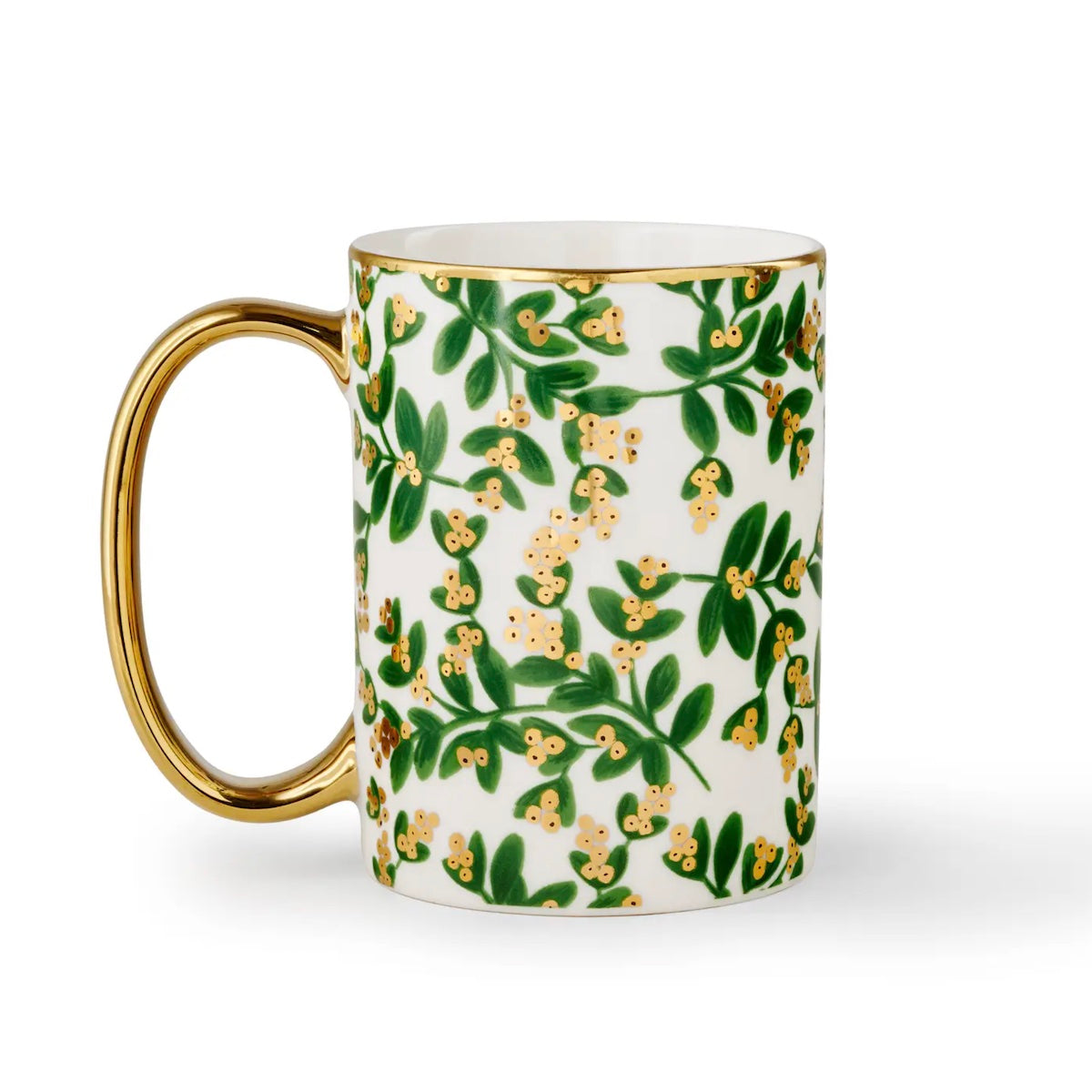 Mistletoe Porcelain Mug