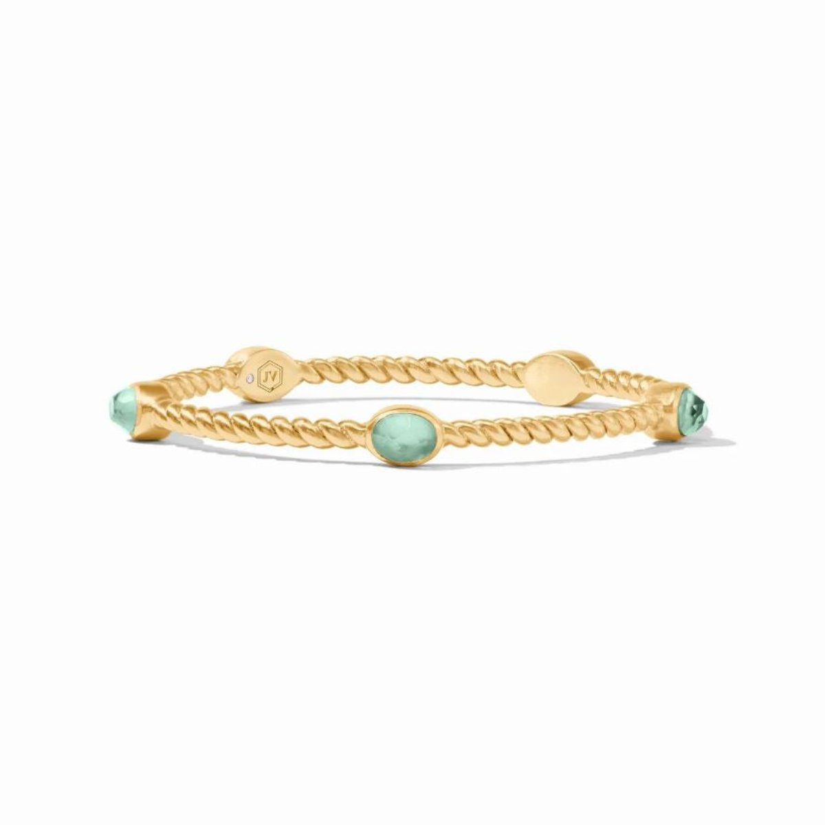 Julie-Vos-Nassau-Stone-Bangle-Bracelet-Aquamarine