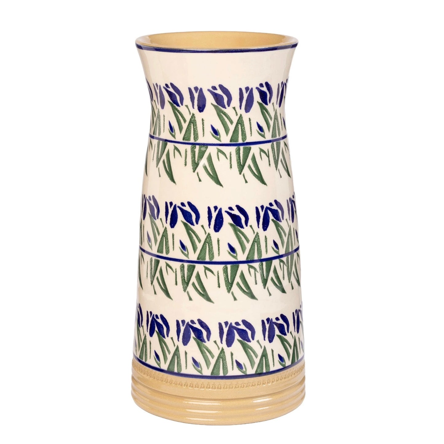 Nicholas Mosse Blue Blooms Medium Tapered Vase