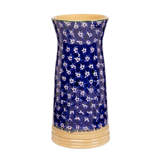 Nicholas Mosse Lawn Dark Blue Medium Tapered Vase
