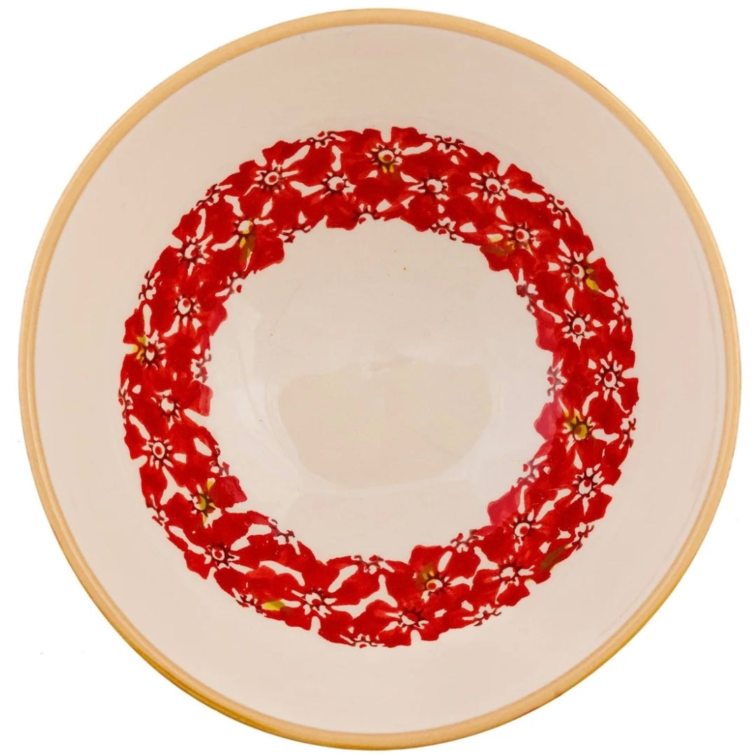 Nicholas Mosse Lawn Red Vegetable Bowl