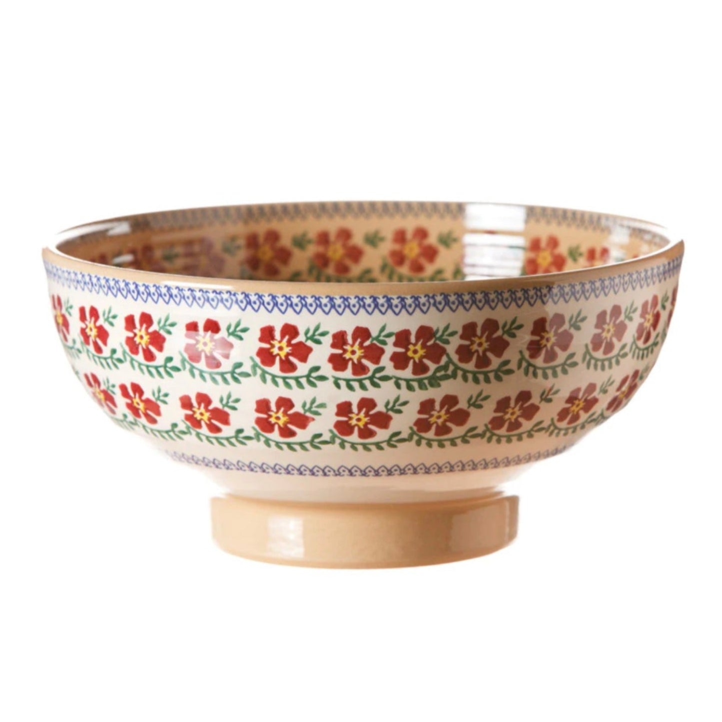 Old Rose Salad Bowl