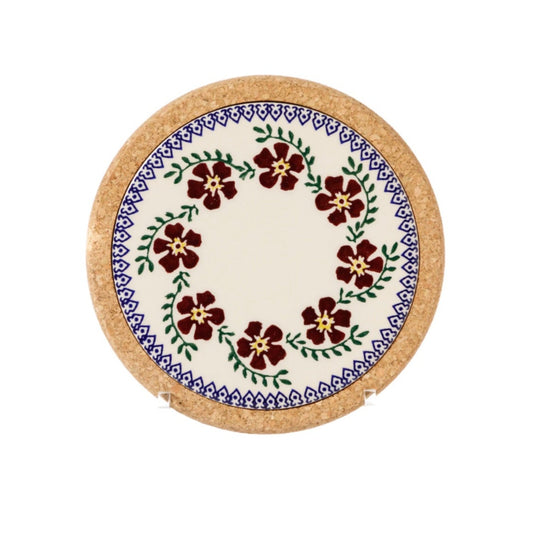 Old Rose Round Trivet