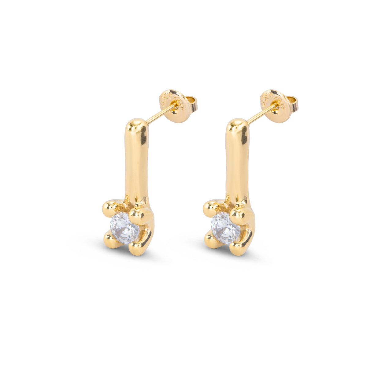 UNOde50 Divine Gold Earrings-Gold