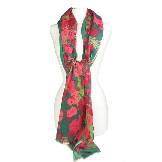 Supplement d'A.M. Poppy Rouge Cotton Stole