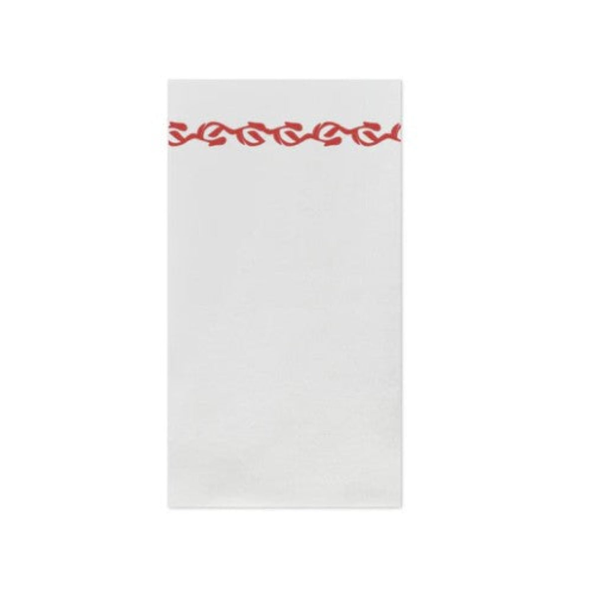 Vietri Papersoft Napkins Florentine Red Guest Towels 20ct