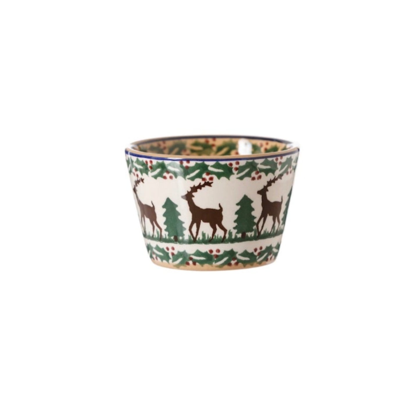 Reindeer Custard Pot