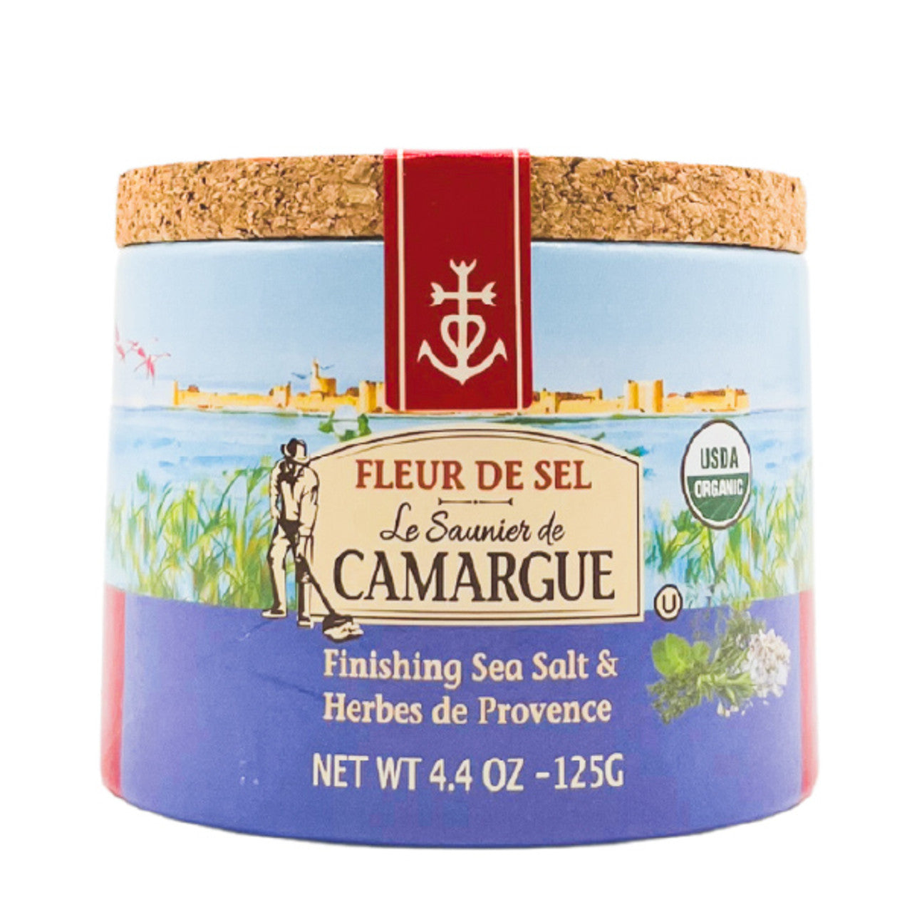 Camargue Fleur de Sel with Herbs de Provence 4.4oz