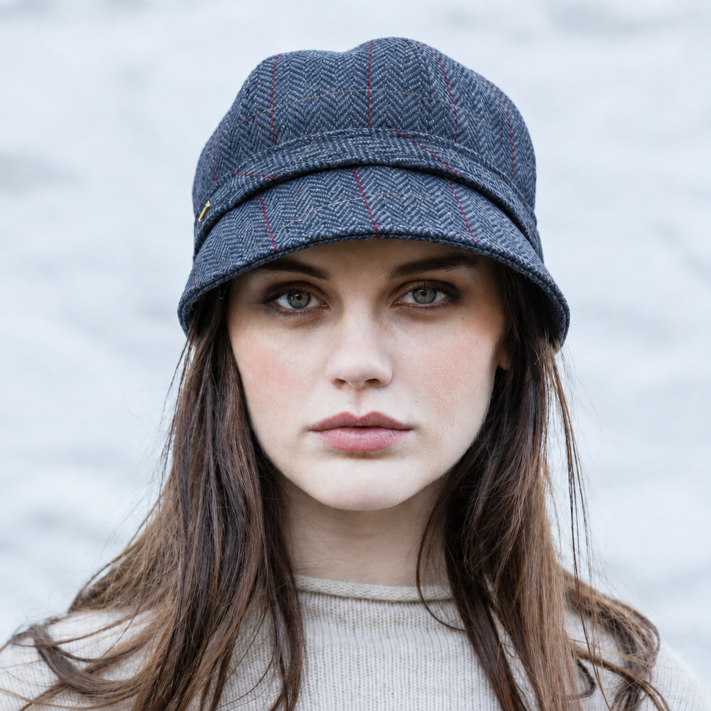 Mucros Weavers Flapper Hat - Blue
