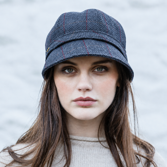 Mucros Weavers Flapper Hat - Blue
